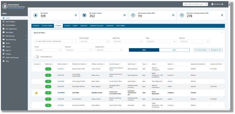 Secretariat portal
