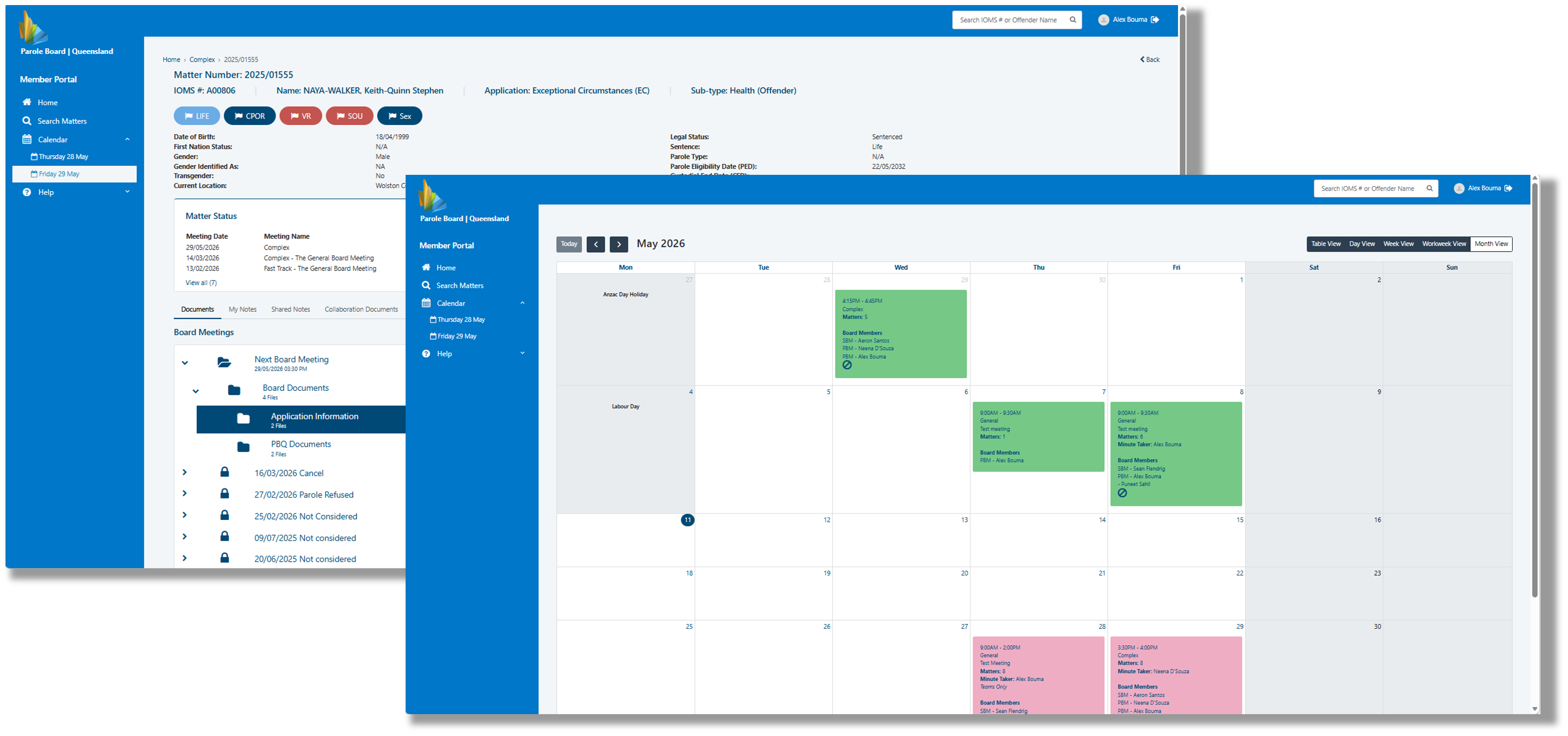 Board Members Portal